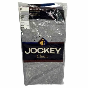 Vtg 2000 Y2K Jockey Classic Low Rise Brief (1) Mens 32 Y-Front Fly New Deadstock - Picture 1 of 8