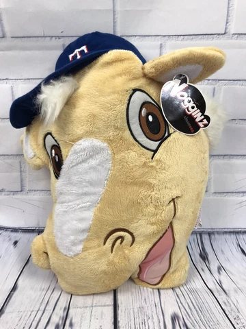 Texas Rangers Nogginz Plush Toy-MLB Stuffed Mascot Pillow Cover