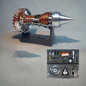 Turbofan Motor Modellbausatz für DIY-Montage & Bildungszwecke - Bild 1 von 17