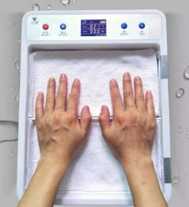 NEU Hyperhidrose Maschine Iontophorese gegen Schwitzen verschwitzte Hände Füße - Bild 1 von 7