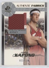 2003-04 SP Authentic Authentic Fabrics /150 Jason Kapono #JK-J Rookie RC