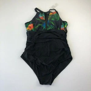i2Crazy Large Floral One Piece Swimsuits Beachwear - Picture 1 of 7