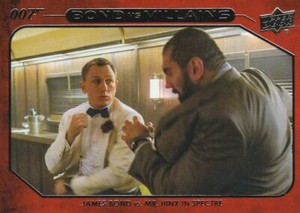 2019 Upper Deck James Bond Collection Vs Villains Insert BV-2