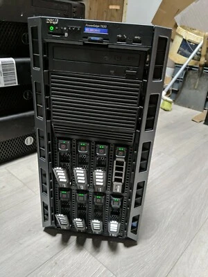 Dell T630 Xeon 2*E5-2623 V3 32GB RAM h730 12g  cache dual psu 5*600GB sas 10k - Image 1 of 4