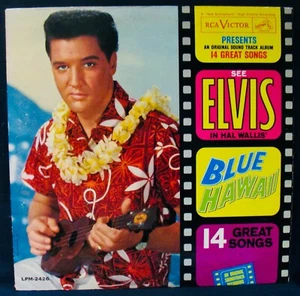 ELVIS PRESLEY~Blue Hawaii~A Great Album-RCA VICTOR #LPM 2426~Mono~Error Cover - Imagen 1 de 8