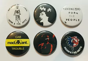 Juego de 6 insignias de pin retro punk de calidad - Adam and the hormigas (Antz) *Set 2 - Imagen 1 de 2
