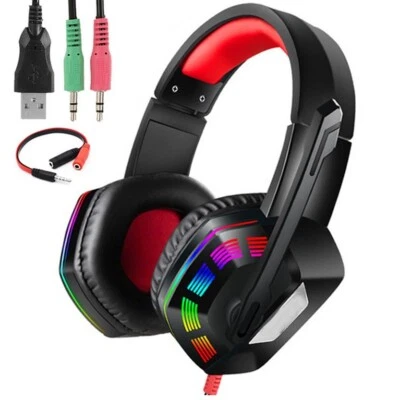 CUFFIE GAMING CON CONTROLLO VOLUME E AURICOLARE MICROFONO PER PS4 XBOX ONE PC - Immagine 1 di 4