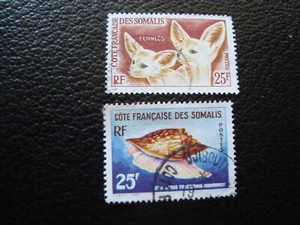COTES DES SOMALIS - timbre yvert/tellier n° 308 313 obl (A50) - Picture 1 of 1