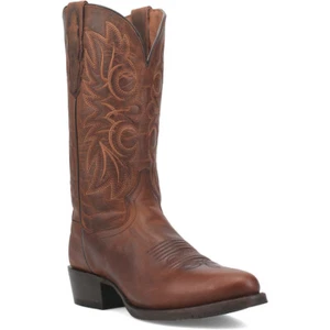 Dan Post Cottonwood Toe Western Rust Copper Medium Boots - Picture 1 of 8