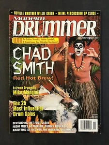 Modern Drummer Magazine August 1999 Chad Smith - Picture 1 of 2