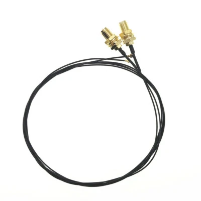 2 x 80cm RP-SMA Female to MHF4 Plug 0.81mm Pigtail cable for AX210 AX201 AX200 - Image 1 of 4