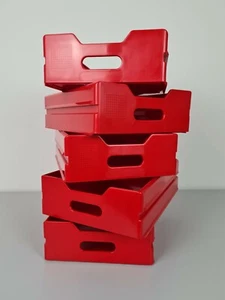 Schublade Atlas Flugzeugtrolley Einschub Rot Red Drawer Cajón Rojo Tiroir Lade - Bild 1 von 8