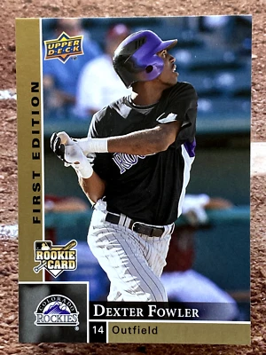 Upper Deck 2009 primera edición Dexter Fowler #102 Foto 1 de 2