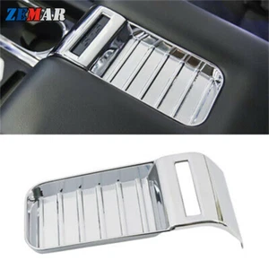 Para Toyota Tundra 2014-2021 cromado consola central reposabrazos caja borde cubierta panel - Imagen 1 de 6