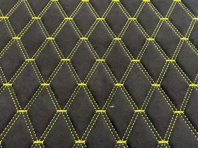 Meterware ORIGINAL AUDI DINAMICA Stoff SOUL  Car Design gesteppt Preis ab 0,50m - Bild 1 von 4