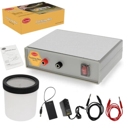 Flocking Box Static Grass Flocking Applicator Machine for Model Wargames Scenery - Image 1 of 4