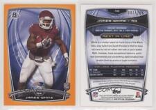 2014 Bowman Rookies Orange /299 James White #100 Rookie RC