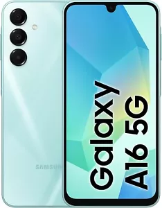 Samsung Galaxy A16 5G 4/128GB GREEN Black Smartphone Android 14 disp. SUPER 6.7 - Foto 1 di 9