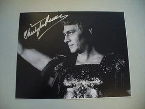 Foto autografiada firmada por Christopher Plummer "Julio César" 10x8 *CON PRUEBA* - Imagen 1 de 3