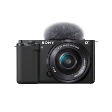 Sony NEW ZVE10LB - ZV-E10 Interchangeable Lens Vlog Camera 16-50 Lens Kit Black