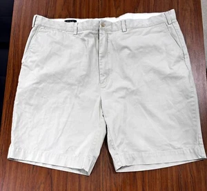 Polo Ralph Lauren Chino Shorts 46B Cotton Classic Khaki Tan - Picture 1 of 7