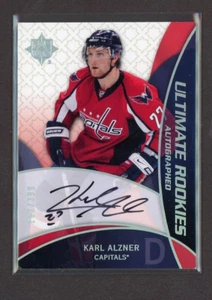 2008-09 Ultimate Collection Rookies Autograph #89 Karl Alzner RC 162/399 - Picture 1 of 1