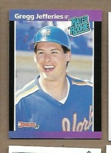 Donruss 1989  #35 Gregg Jefferies   