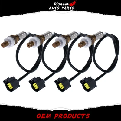 4PCS Oxygen O2 Sensor Fit For 2001-2018 Jeep Wrangler V6 3.6L 3.8L L6 4.0L - Image 1 of 4