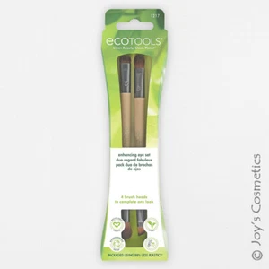 1 ECOTOOLS Makeup Brush - Eye Enhancing Duo Set  "ET-1217"  *Joy's cosmetics* - Picture 1 of 3