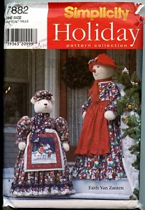 Porch Decorations for Christmas - Polar Bear, Snow Lady - Simplicity Sewing Ptrn - Picture 1 of 2