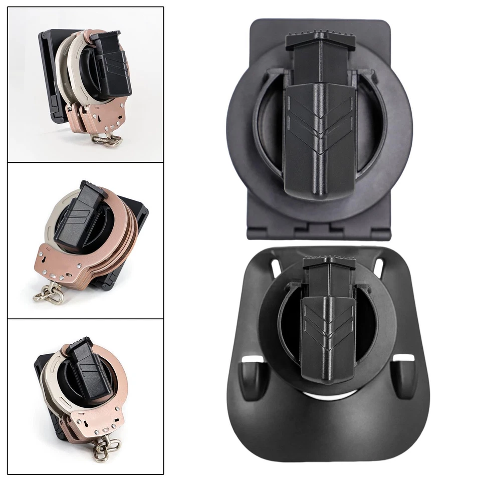 Handcuff Case Quick Release Belt Clip Attachment Protector Practical Waist - Image 1 of 1