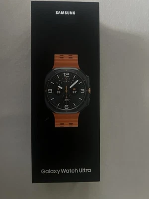 ✔️ Samsung Galaxy Watch Ultra LTE 2025 Titanium Gray/Orange ~ 47 mm ~ 64 GB *NEU - Bild 1 von 2