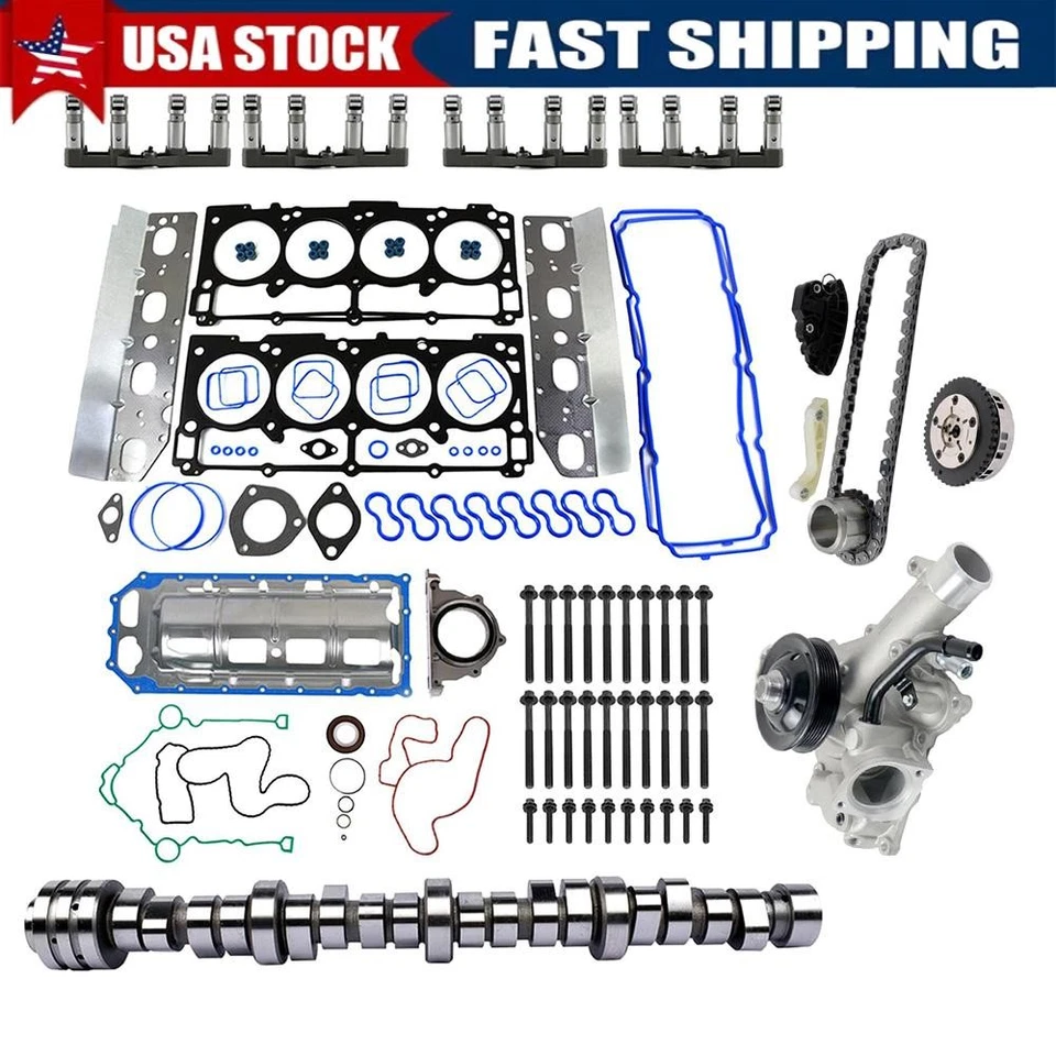 Elevadores MDS de árbol de levas 53022263AF para Dodge Durango 2009-2015 bomba de agua Hemi 5,7 L Foto 1 de 2