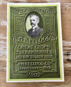 Vintage catalog R M Kelloggs Great Crops of Strawberries & How to Grow Them 1909 - Picture 1 of 16