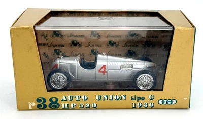 Brumm - #4 1936 Auto Union Tipo C - Escala 1:43 R38 Foto 1 de 4