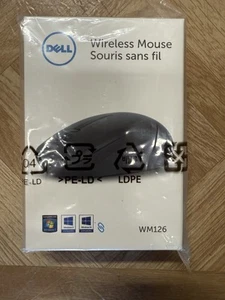 Dell NNP0G (WM126-BK ) Wireless Optical Mouse - Afbeelding 1 van 2