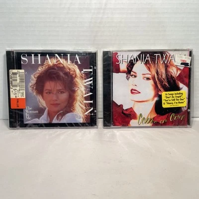 Shania Twain CDs - Factory Sealed - Woman in Me & Come on Over - Brand New CDs Foto 1 de 4