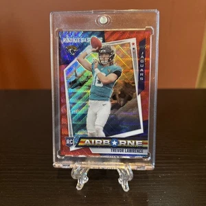 TREVOR LAWRENCE 2021 ROOKIES & STARS AIRBORNE PRIZM ROOKIE CARD #AB-16 RC - Picture 1 of 2
