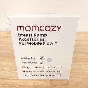 MomCozy Mobile Flow M9 24mm Full Set Milk Collector + Storage Lid + Flange Cover - Picture 1 of 2