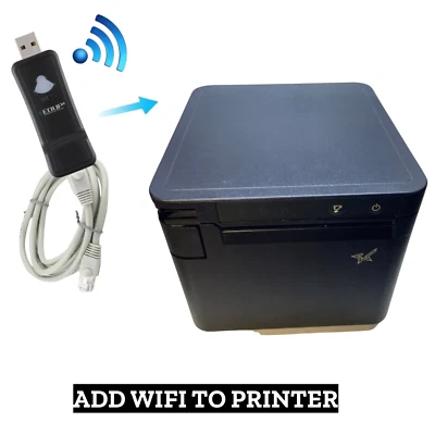 🔥 For Square Printers MC-PRINT3  Ethernet To Wireless Adapter Wi-fi RJ45 Kit - Image 1 of 4