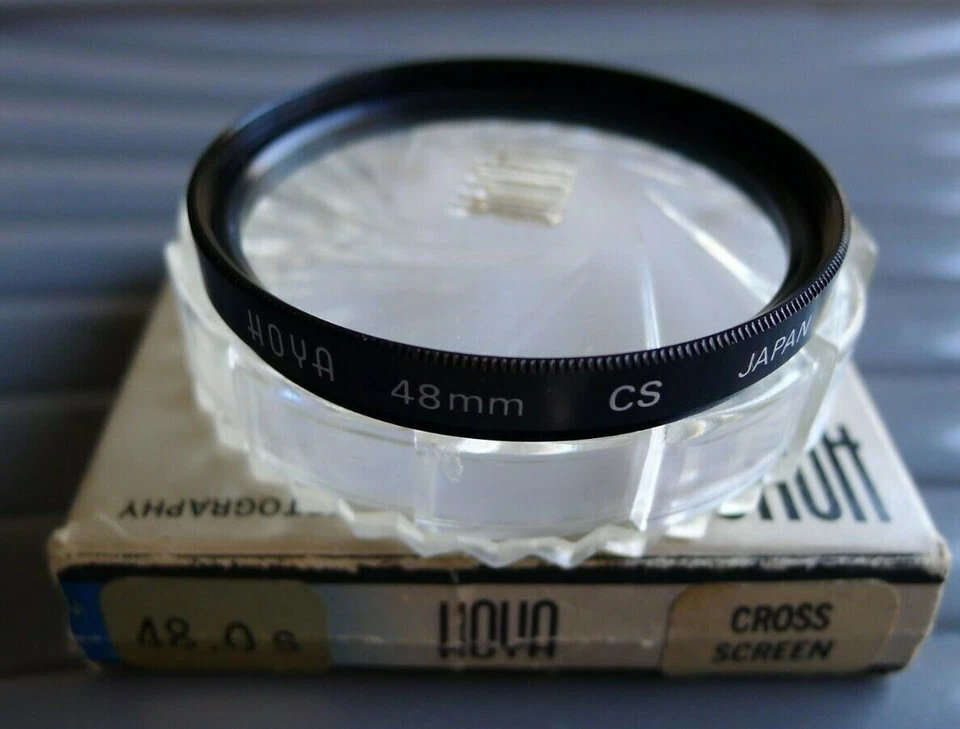 HOYA 48mm  CROSS SCREEN  FILTER - Image 1 of 1