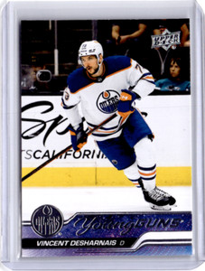 Vincent Desharnais 2023-24 Upper Deck Series 1 Hockey Young Guns Rookie #202 RC