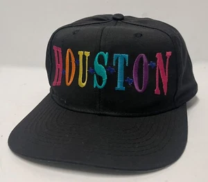 HOUSTON BLACK CAP TRIANGLE HEADWEAR CAP - Bild 1 von 9
