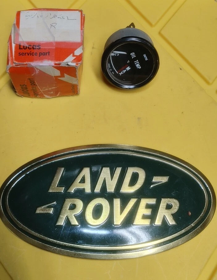 Medidor de temperatura de aceite Land Rover NOS Range Rover Classic Series 1 OEM RTC2493 Foto 1 de 4