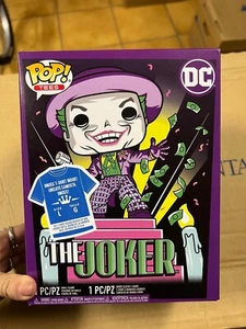 Funko Pop! Tees - The Joker - T-shirt + Joker Vinyl Figure Box Set - Imagen 1 de 6