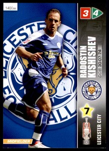Panini Coca-Cola Championship (2008) Card - Radostin Kishishev Leicester #140
