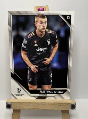 MATTHIJS DE LIGT 2022 Topps Champions League #44 Juventus - Image 1 of 4