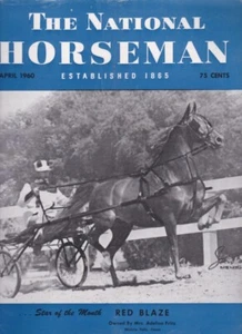 Saddlebred, Tennessee Walking Horse "VINTAGE" National Horseman April 1960!!! - Bild 1 von 4