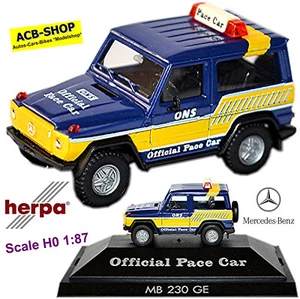 Mercedes-Benz Modelo G 230GE Pace-Car DTM 1992 W460 W461 1979-2001 - 1:87 Herpa - Imagen 1 de 5