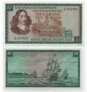 South Africa - 10 Rand 1976 UNC P. 141c Lemberg-Zp - Picture 1 of 1